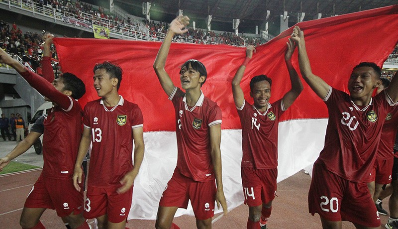 Selebrasi Timnas Indonesia Lolos Piala Asia U-20 - Bagian 1