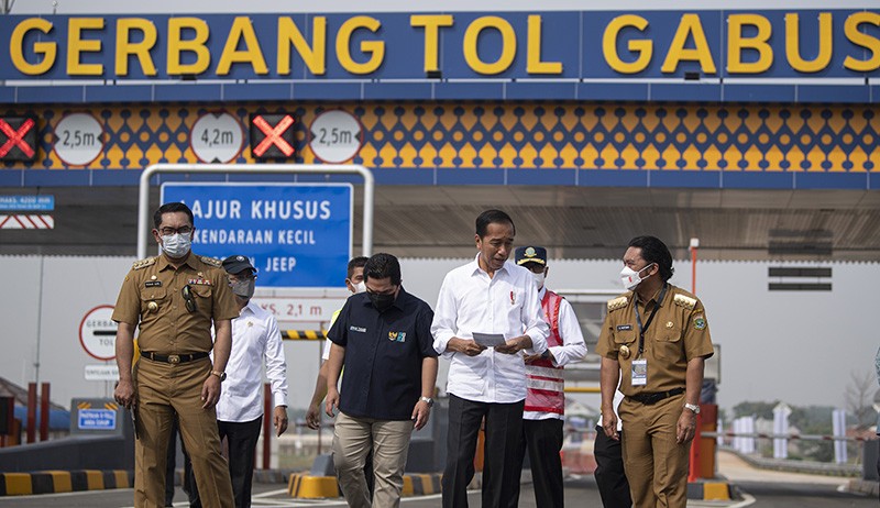 Presiden Jokowi Resmikan Jalan Tol Cibitung-Cilincing - Bagian 1