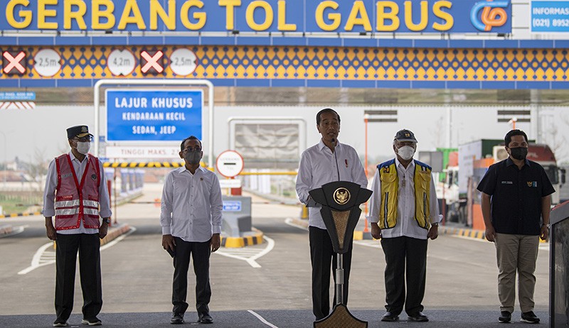 Presiden Jokowi Resmikan Jalan Tol Cibitung-Cilincing - Bagian 2
