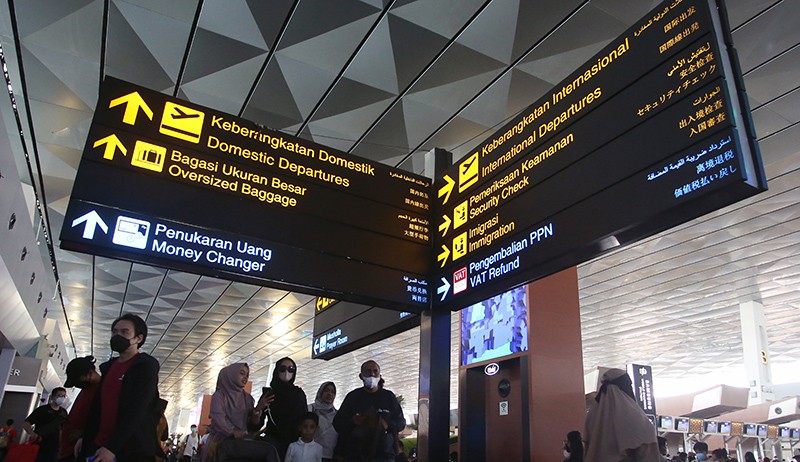 Suasana Bandara Soekarno Hatta Menjadi Bandara Tersibuk se-ASEAN - Bagian 2