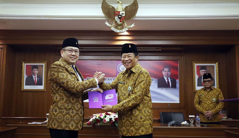 Foto-Foto Hary Tanoesoedibjo Diangkat Menjadi Anggota Kehormatan PEPABRI - Bagian 1