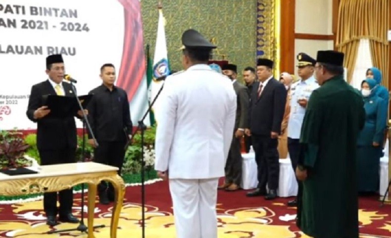 Sah! Mendagri Tetapkan Roby Kurniawan Sebagai Bupati Bintan