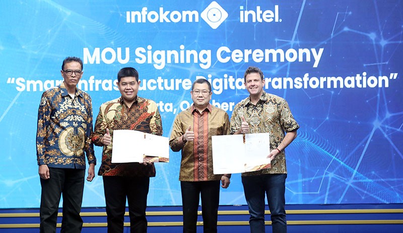Foto Kerja Sama PT Infokom Elektrindo dengan Intel Corporation - Bagian 1