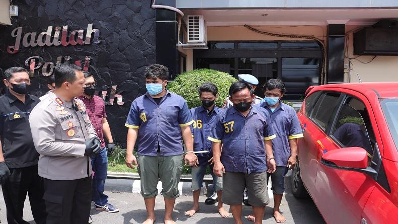 Tak Sampai 24 Jam, Gerombolan Pembobol Rumah Kosong di Sukoharjo Ditangkap Polisi