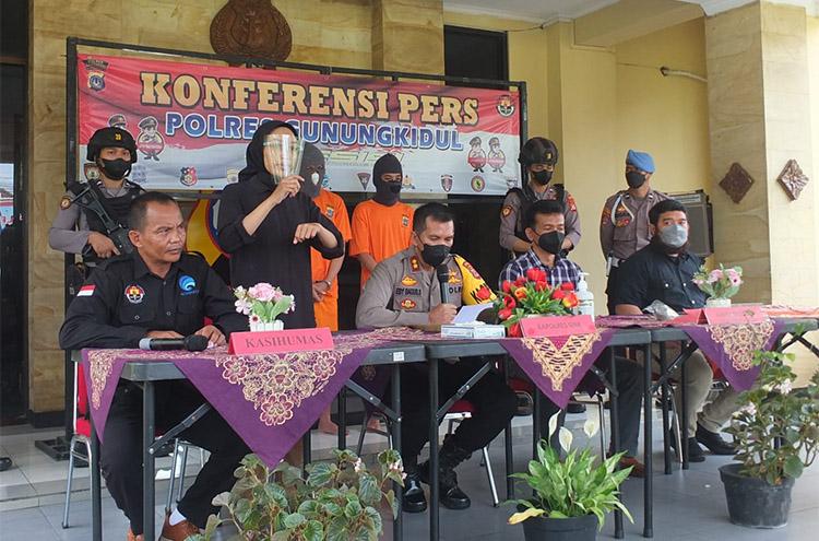  Polres Gunungkidul Bongkar Komplotan Pencuri Motor, Beraksi 16 Kali di DIY