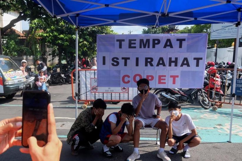 Dishub Solo Dirikan Posko Tempat Istirahat Copet di Area CFD - Bagian 1