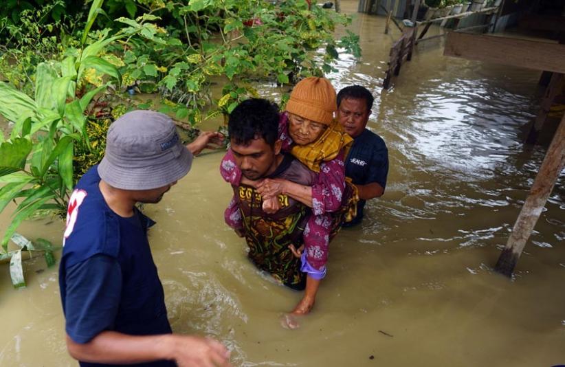 15 Kecamatan di Aceh Utara Terendam Banjir - Bagian 1