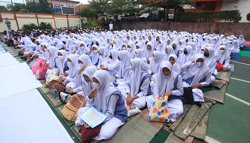 Ratusan Siswa MTS Negeri 19 Pondok Labu Ikuti Trauma Healing - Bagian 3