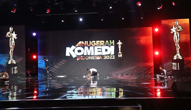 Melihat Persiapan Malam Puncak Anugerah Komedi Indonesia 2022 - Bagian 2