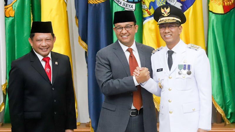 Momen Pelantikan Heru Budi Hartono sebagai Pj Gubernur DKI Jakarta - Bagian 1