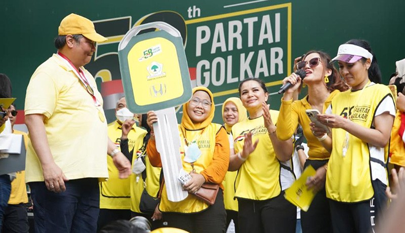 Penerima Grand Prize Mobil Berharap Golkar Menang dan Airlangga Presiden - Bagian 1