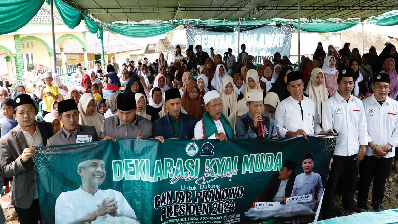 Inspirasi Moderasi Beragama, Kiai Muda Cianjur Dukung Ganjar Presiden 2024
