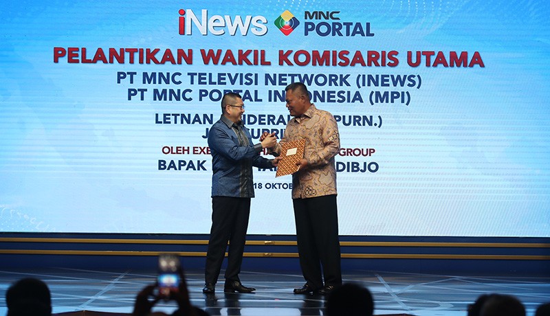 Foto Letjen (Purn) Joni Supriyanto Dilantik sebagai Wakil Komisaris Utama iNews dan MPI - Bagian 1