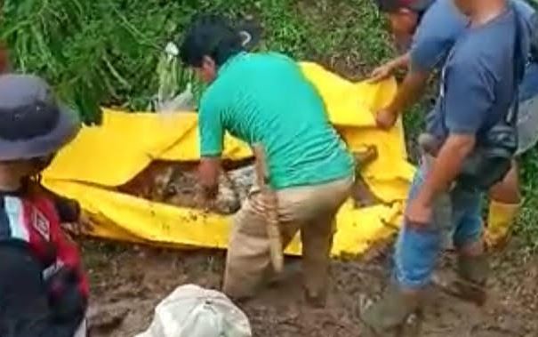 Merangin Geger, Mayat Pria Terbungkus Karung Terkubur dalam Kebun Durian