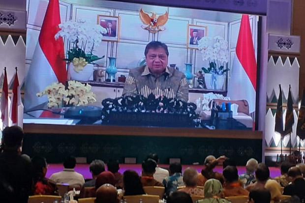  Buka Munas Perbarindo, Airlangga Hartarto Sebut Momentum Majukan BPR dan BPRS