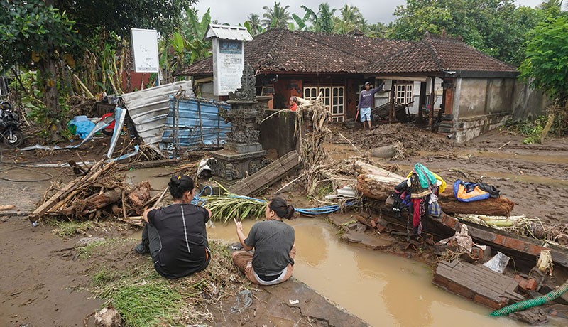 Update Banjir dan Longsor di Bali : Korban Tewas Bertambah Jadi 9 Orang