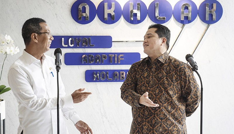 Menteri BUMN Bertemu Pj Gubernur DKI Jakarta Bahas Transportasi Publik - Bagian 1