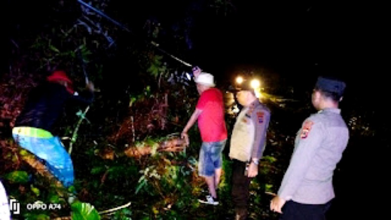 Curah Hujan Tinggi, Longsor Landa Beberapa Desa di Minahasa Selatan