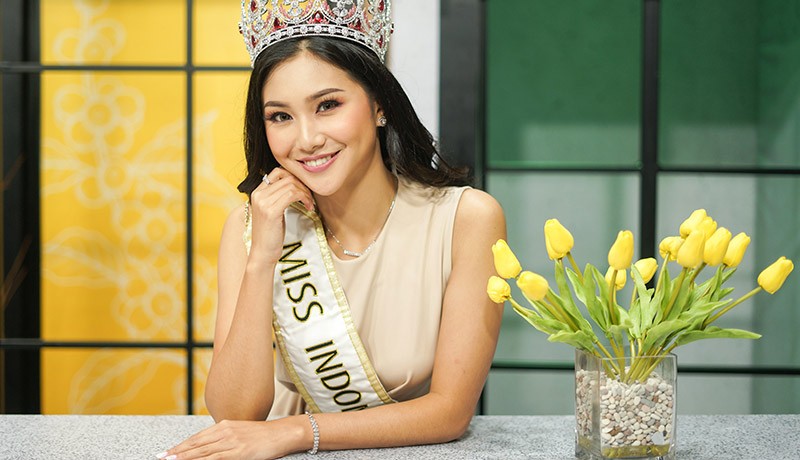 Melihat Lebih Dekat Cantiknya Miss Indonesia 2022 Audrey Vanessa  - Bagian 1