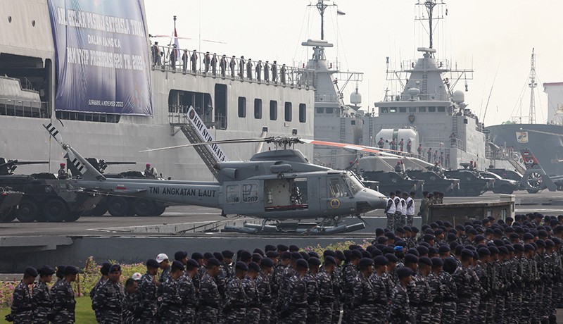 TNI AL Kerahkan Pasukan Khusus hingga 12 KRI Amankan KTT G20 - Bagian 1
