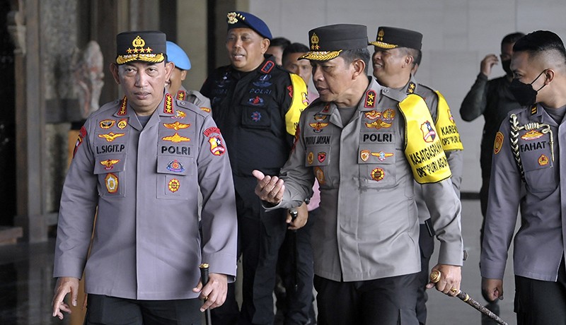 Kapolri Jenderal Listyo Sigit Prabowo Cek Lokasi KTT G20 - Bagian 1