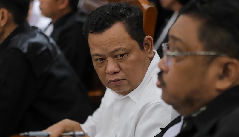 Foto Richard Eliezer, Ricky Rizal dan Kuat Ma'ruf dalam Satu Ruang Sidang - Bagian 3