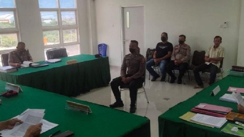 Terima Gratifikasi Rp4,4 Miliar, Briptu D Calo Casis Bintara Polda Sulteng Dituntut PTDH