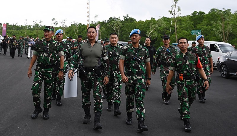 Panglima TNI Cek Kesiapan Keamanan KTT G20 - Bagian 3
