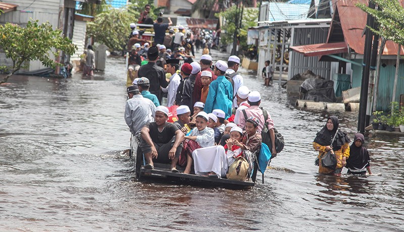 8.554 Jiwa Terdampak Banjir di Palangkaraya - Bagian 1
