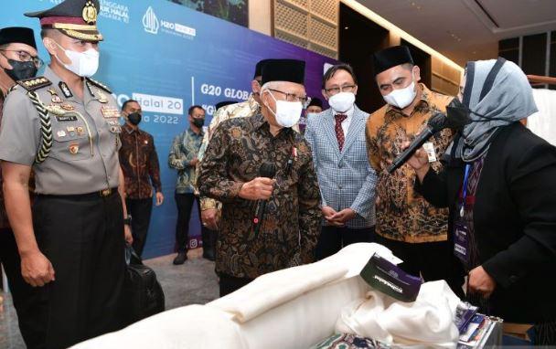 Wapres Ma’ruf Amin Minta Negara Forum H20 Komitmen Jaga Produk Halal