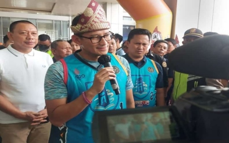 Sandiaga Uno Sebut Palembang Destinasi Pariwisata Berbasis Olahraga