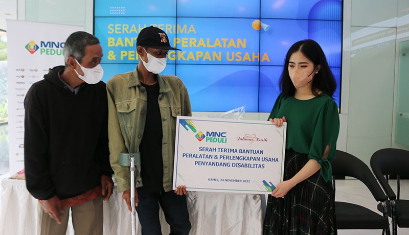 MNC Peduli Berikan Bantuan Perlengkapan dan Peralatan Usaha untuk Penyandang Disabilitas - Bagian 1