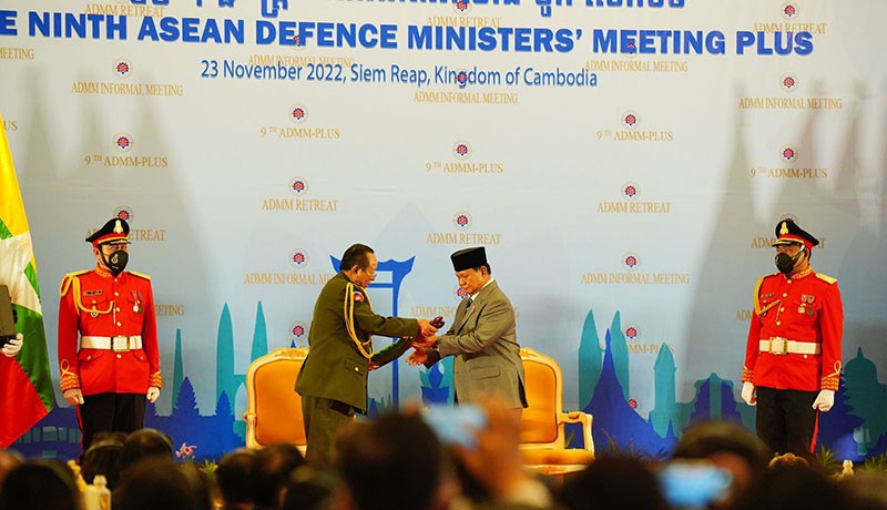 Prabowo Terima Penetapan Indonesia sebagai Tuan Rumah Forum Menhan Se-ASEAN pada 2023 - Bagian 1