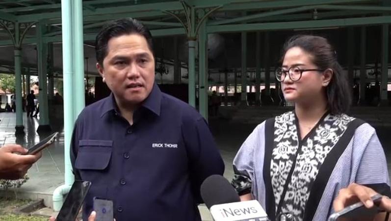  Erick Thohir : Mas Kaesang Sudah Seperti Keluarga Saya, Keponakan Lah