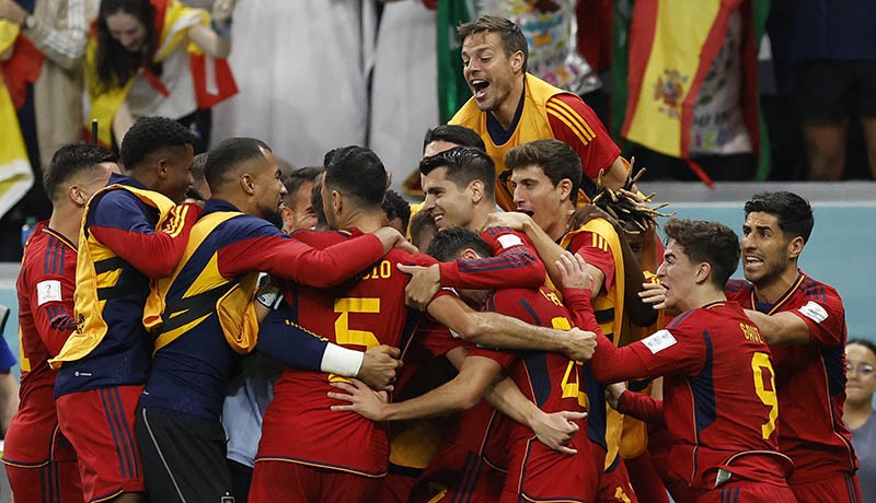 Skor Spanyol vs Jerman 1-1, La Furia Roja Dominasi Pertandingan - Bagian 4