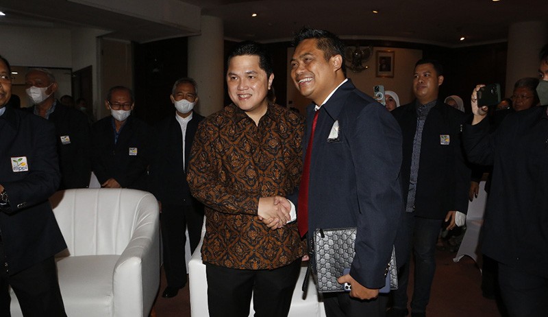 Menteri BUMN Erick Thohir Hadiri Pengukuhan Pengurus MPPI - Bagian 1