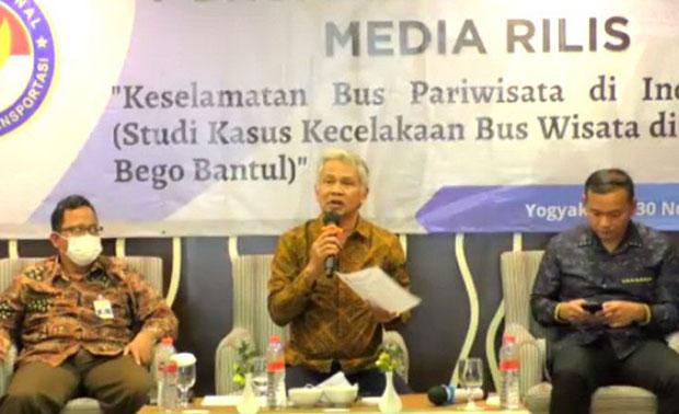  Cegah Kecelakaan Bus, KNKT Minta Dishub DIY Inspeksi Keselamatan Jalan 