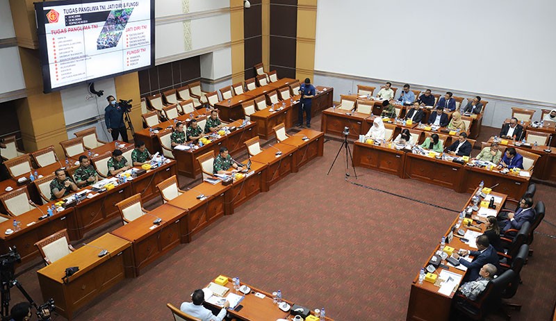 Laksamana Yudo Margono Jalani Fit and Proper Test Calon Panglima TNI - Bagian 5