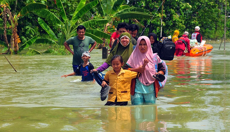 Banjir Luapan Sungai Lusi Grobogan Rendam Ratusan Rumah dan Sawah - Bagian 2
