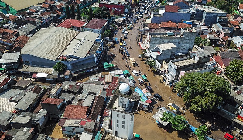 Sungai Citarum Meluap, Ratusan Rumah di Dayeuhkolot Banjir Semeter - Bagian 1