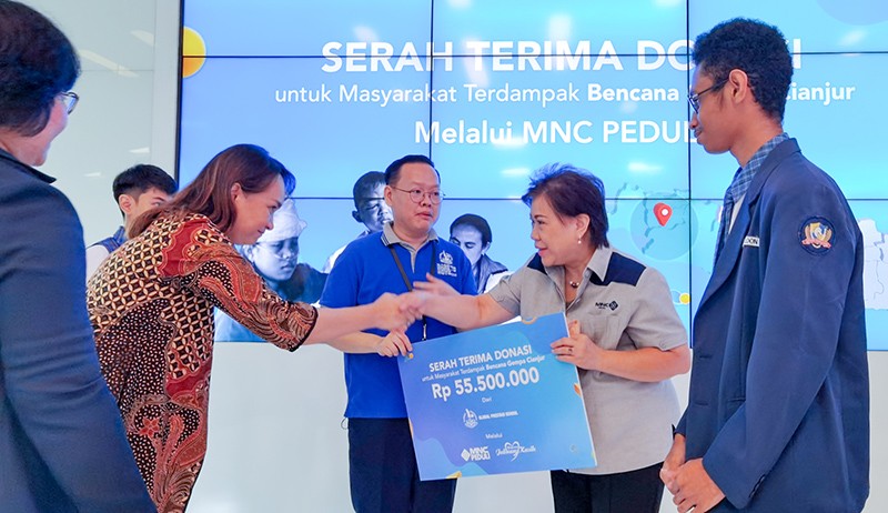 Global Prestasi School Percayakan Donasi Gempa Cianjur melalui MNC Peduli - Bagian 3