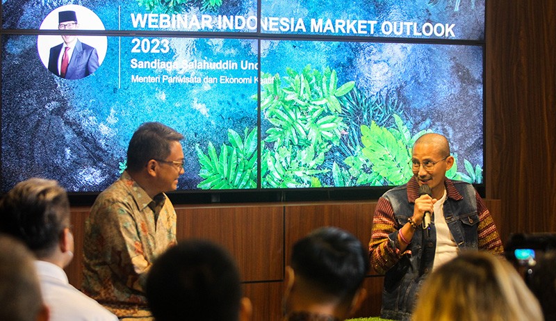 Menparekraf Sandiaga Uno Optimistis Ekonomi Indonesia Tahun 2023 Akan Tumbuh - Bagian 1