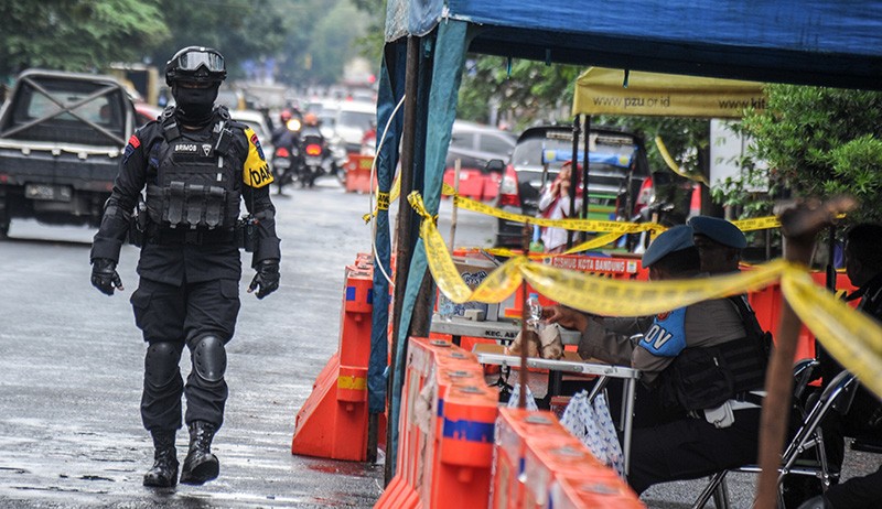 Kondisi Polsek Astana Anyar Pascaledakan Bom Bunuh Diri - Bagian 1