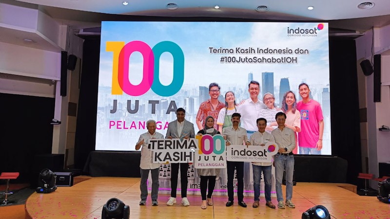 Indosat Ooredoo Hutchison Rayakan 100 Juta Pelanggan - Bagian 1