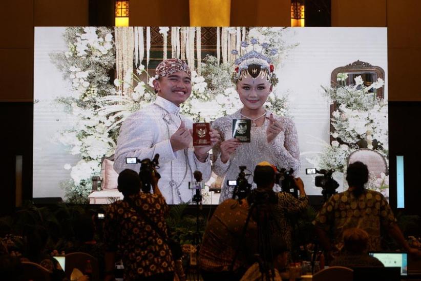 Pesan Jokowi ke Kaesang dan Erina: Rukun, Harmonis sampai Kakek Nenek