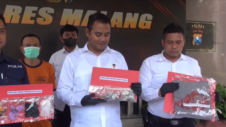 Polisi Tangkap Pelempar Bom Ikan di Rumah Sipir Lapas Malang