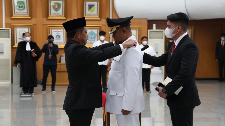 Mendagri Lantik Triwarno Purnomo Jadi Pj Bupati Jayapura
