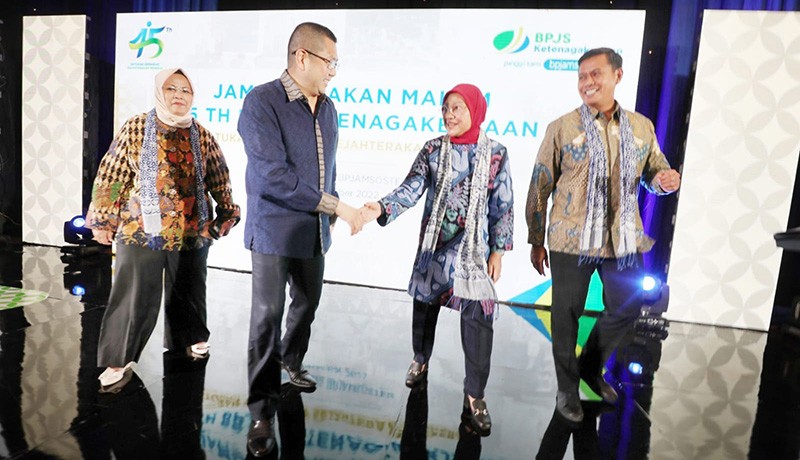 HT Hadiri HUT ke-45 BPJS Ketenagakerjaan  - Bagian 1