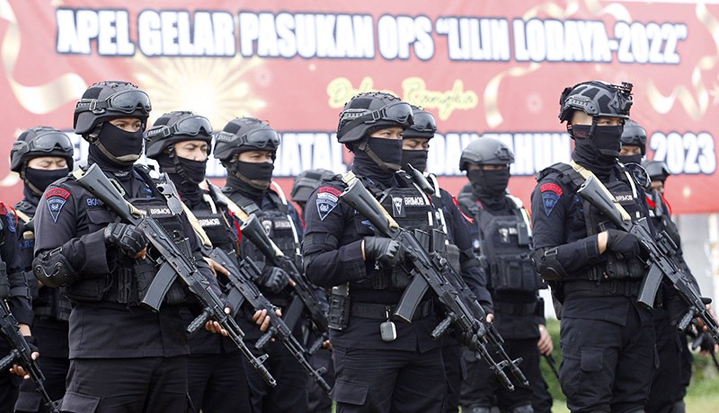 Apel Gelar Pasukan Operasi Lilin Lodaya 2022 - Bagian 1