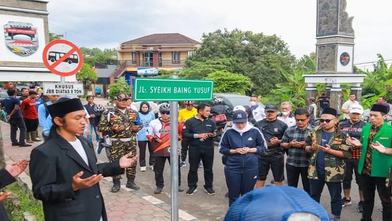 Kenang Ulama Besar, Syeikh Baing Yusuf Resmi Jadi Nama Jalan di Purwakarta 